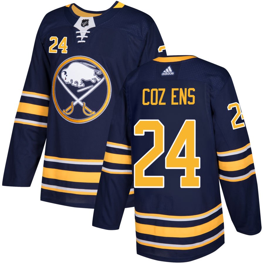 Buffalo Sabres #24 Dylan Cozens Navy Authentic Pro Jersey